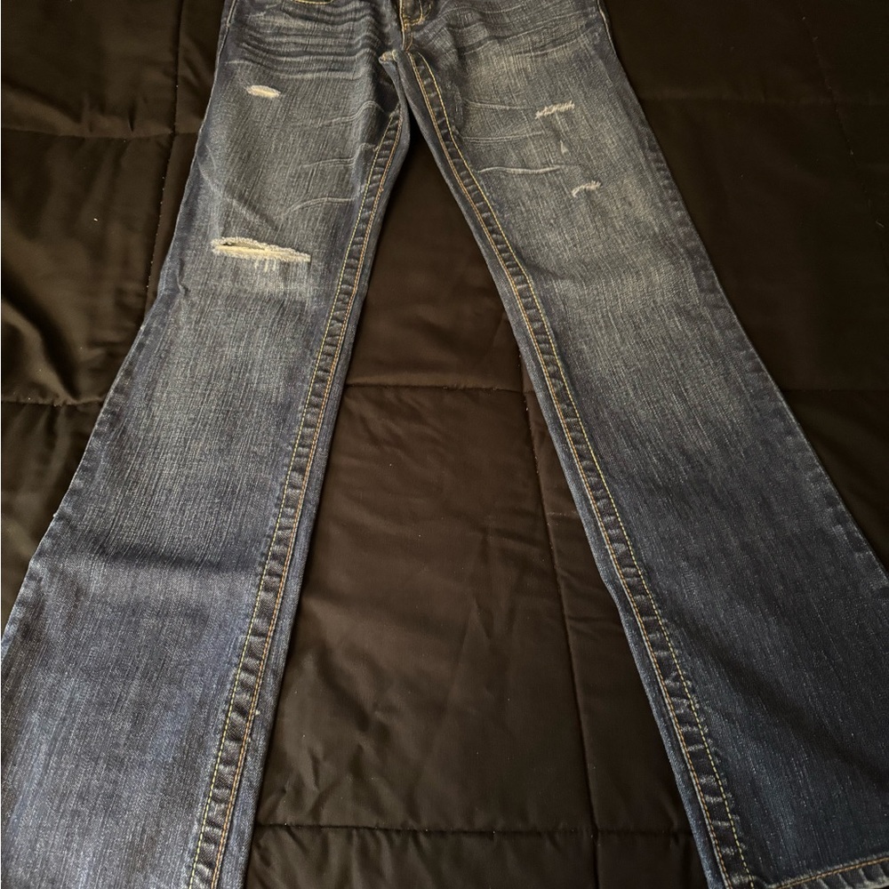 Aeropostale Indigo Wide Leg Jeans